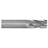 Cgs Tool 4Fl Std Cr End Mill 1/2" Dia 1" Loc 3" Oal W/.030 Rad CR143-5000.030